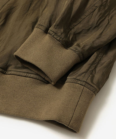 MR.OLIVE / PIGMENT CUPRA -MA-1 JACKET ミスターオリーブ ピグメントキュプラ MA-1ジャケット